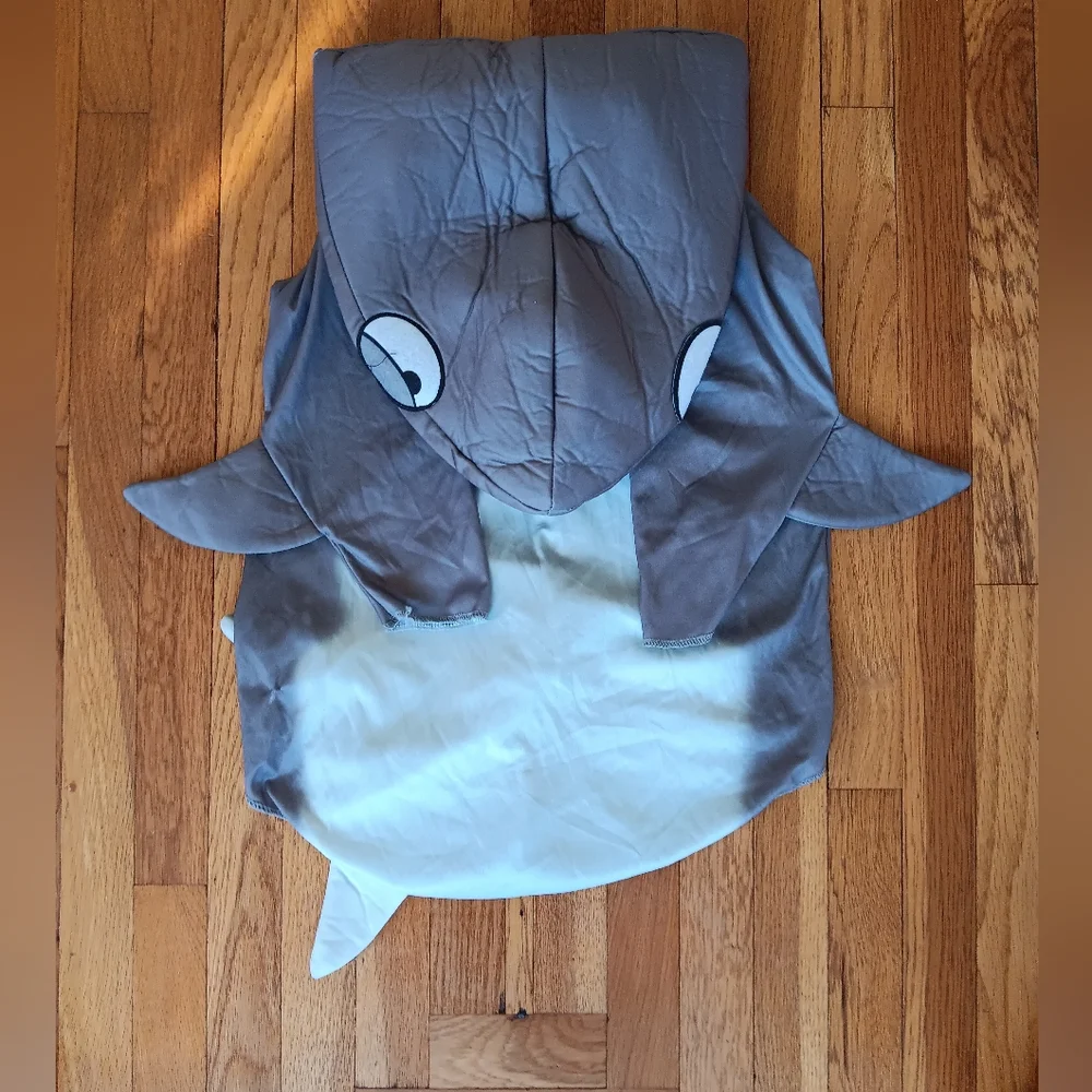 Kids Gray Shark Costume - Picture 1 of 12